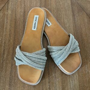 Steve Madden rhinestone sandal